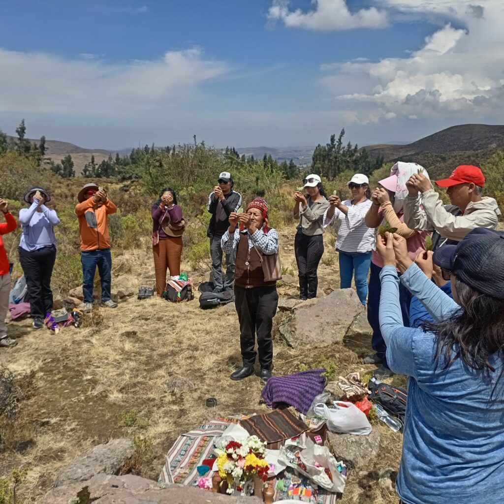 agradecimiento a la pachamama