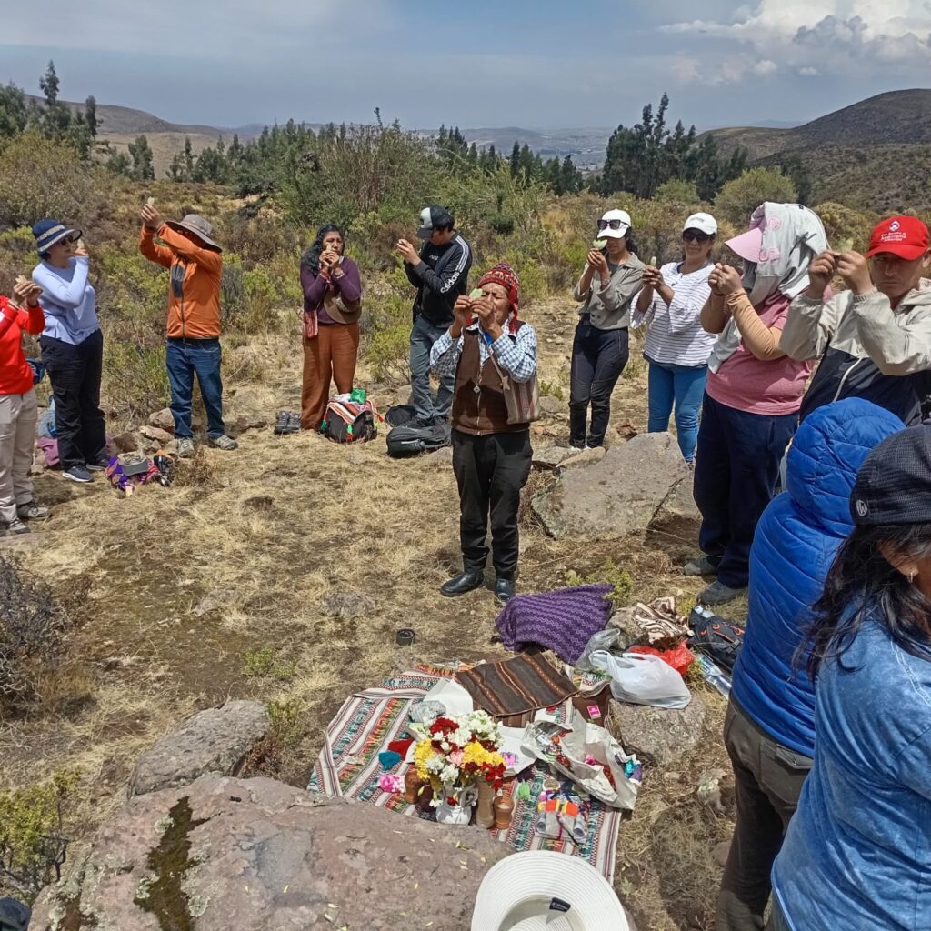 agradecimiento a la pachamama