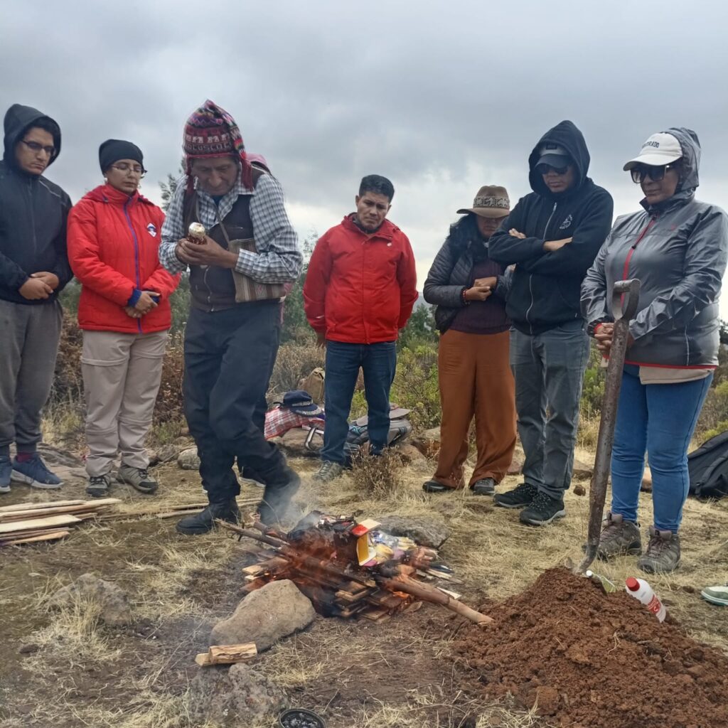 agradecimiento a la pachamama