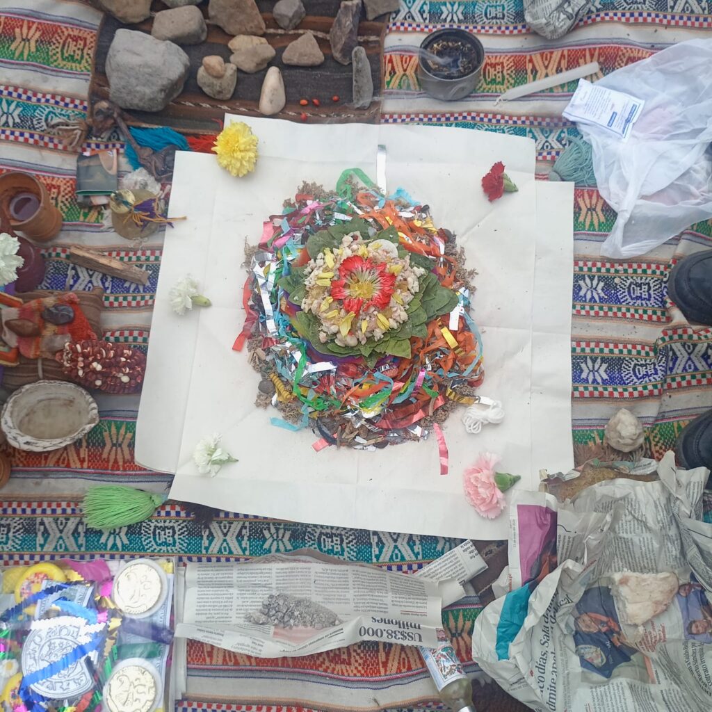 agradecimiento a la pachamama